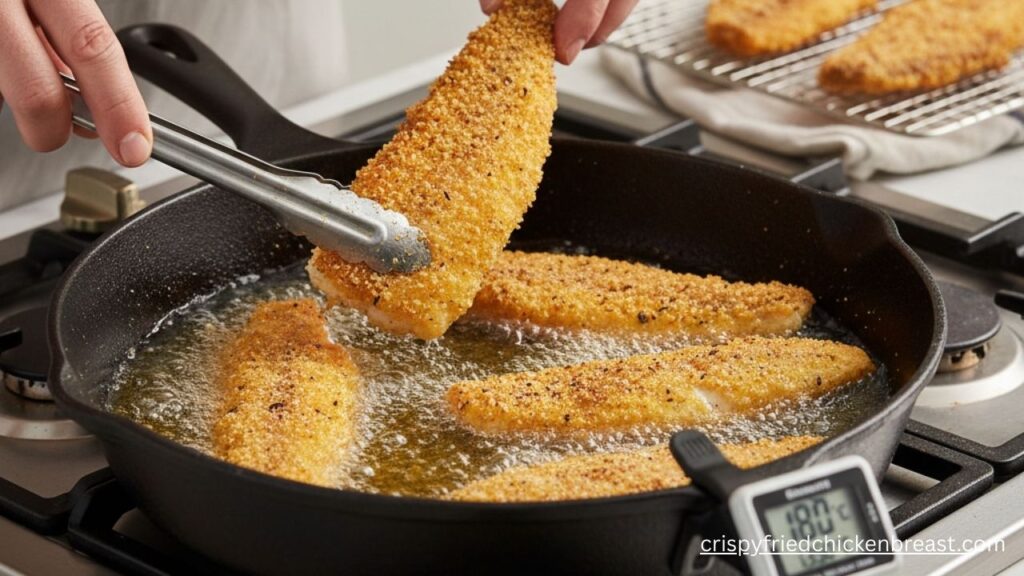 American Style Fry Fish looking after deep fry