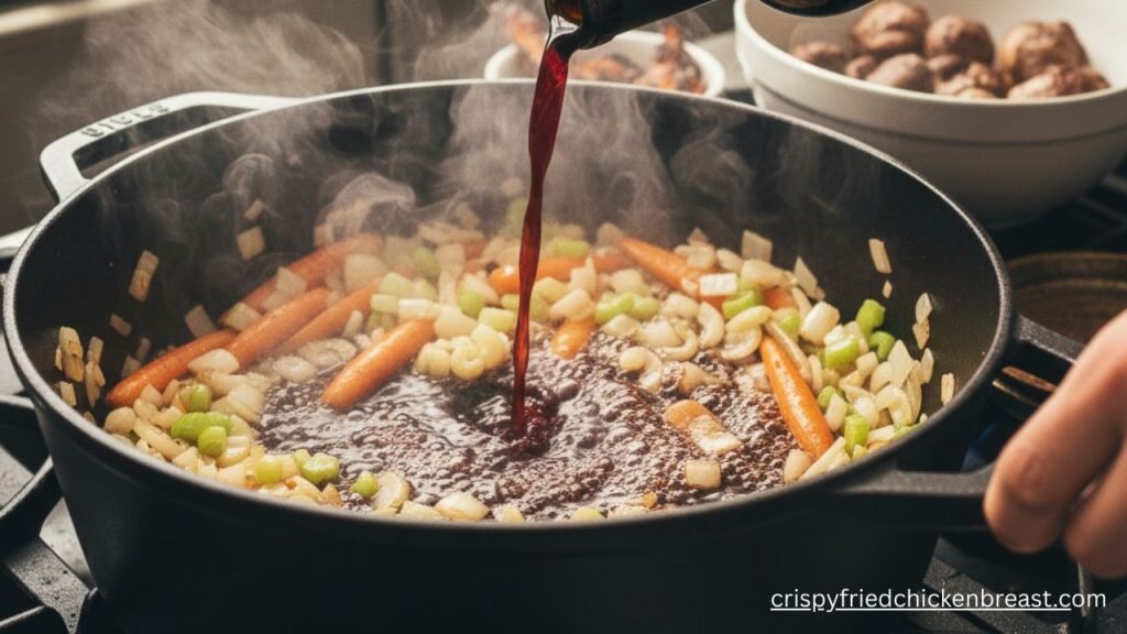 3rd step for making Lamb Stew