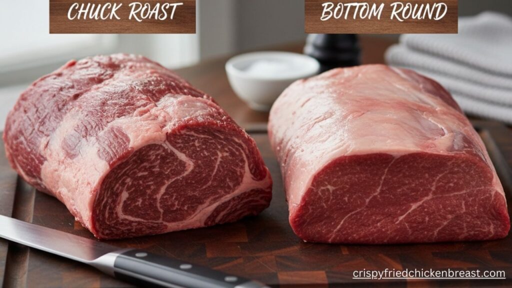 Image of best cut for Slow Cooker Roast Beef and Gravy