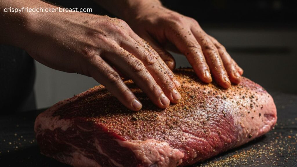 Slow-cooked beef brisket seasoning