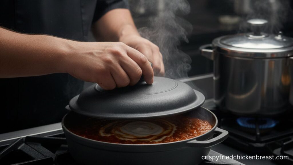 5th and last step for making Lamb Rogan Josh