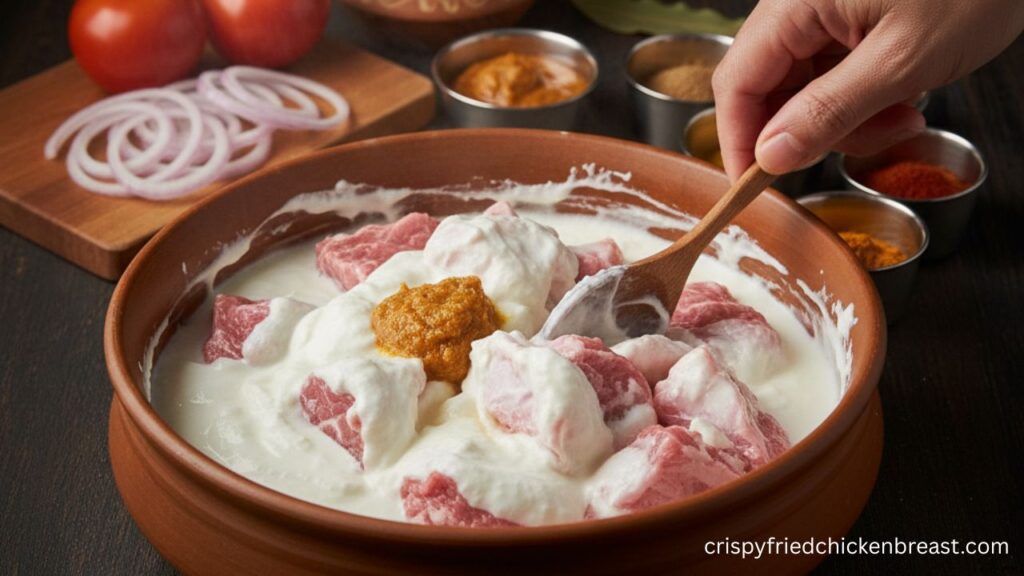 1st step for making Indian Lamb Curry