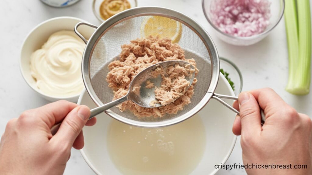 1st step for making Best Tuna Salad