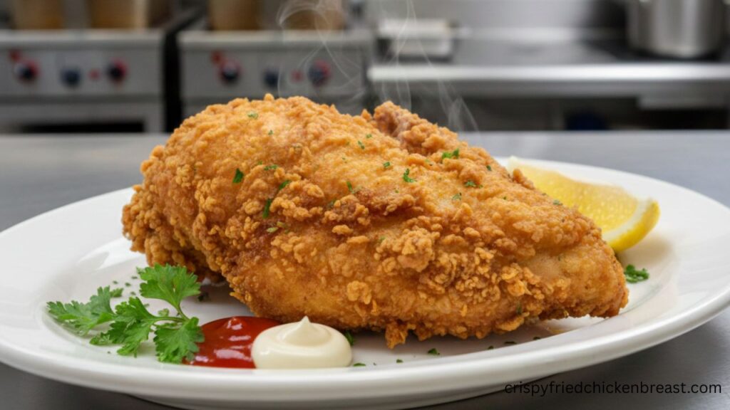 Crispy Fried Chicken Breast title image