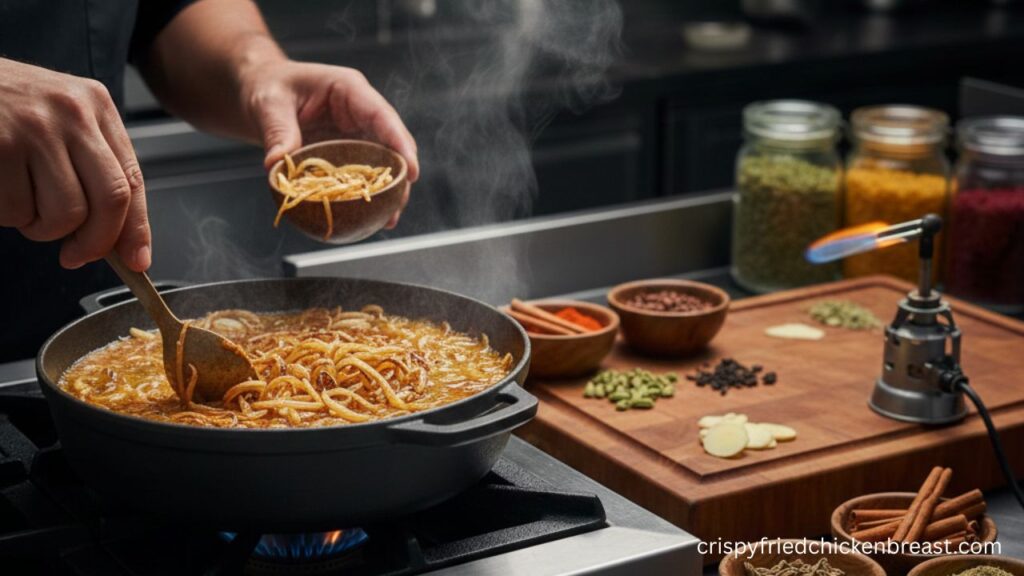 2nd step for making Lamb Rogan Josh