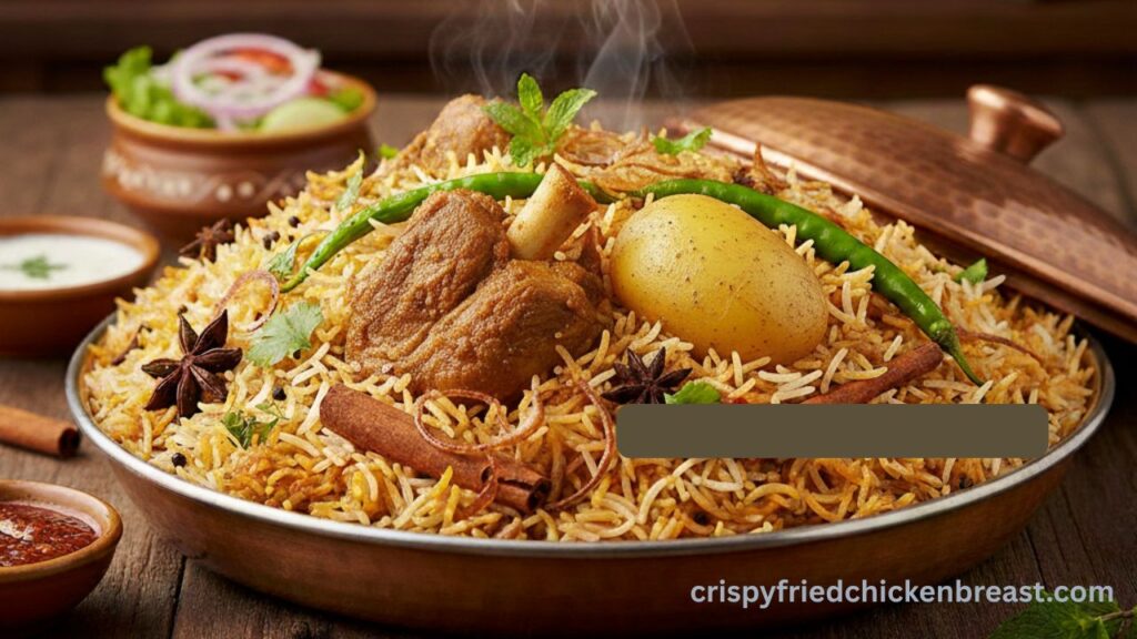 Authentic Karachi-Style Spicy Mutton or Lamb Biryani Recipe