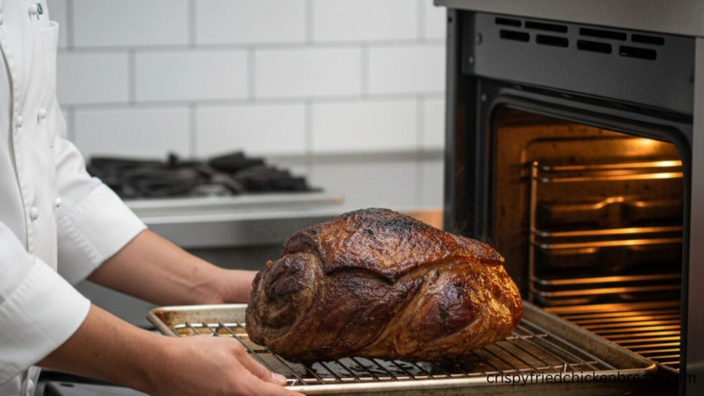 5th Step For making Braised Lamb Shoulder