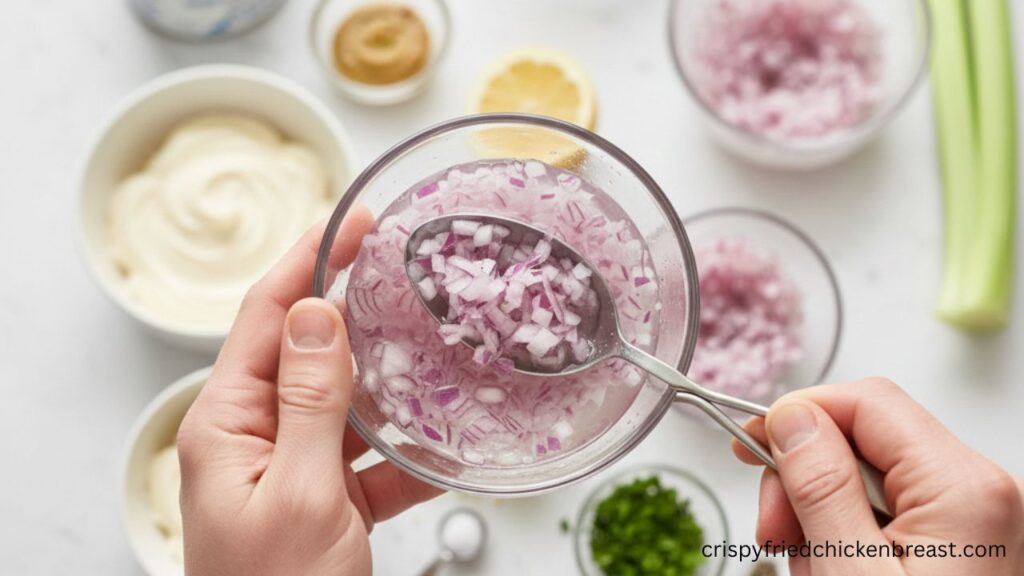 2nd step for making Best Tuna Salad