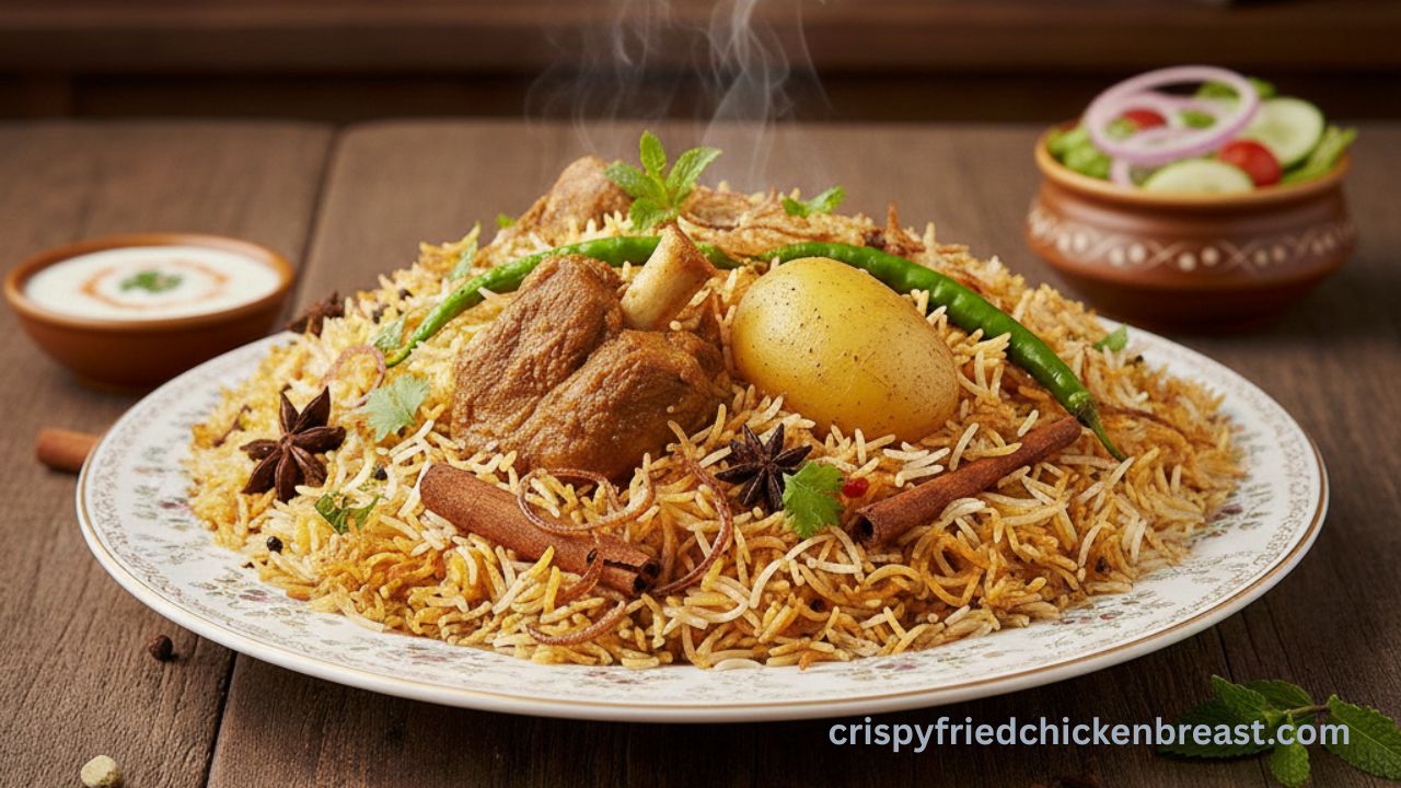 Authentic Karachi-Style Spicy Mutton or Lamb Biryani Recipe