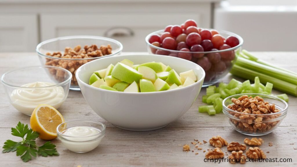 Classic Waldorf Salad's Ingredients witch needed