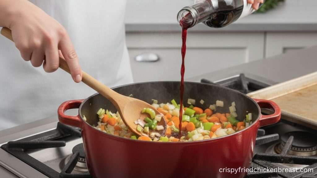 3rd Step For making Braised Lamb Shoulder