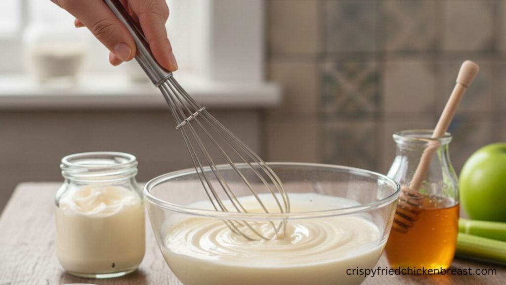 3rd step for making Classic Waldorf Salad