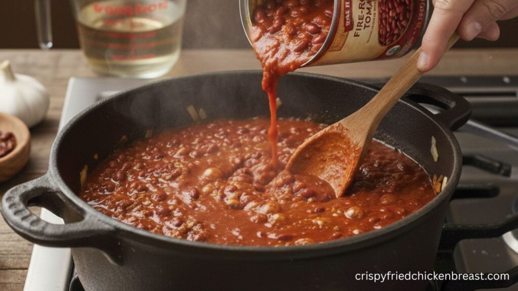 5th step to make Classic Beef Chili