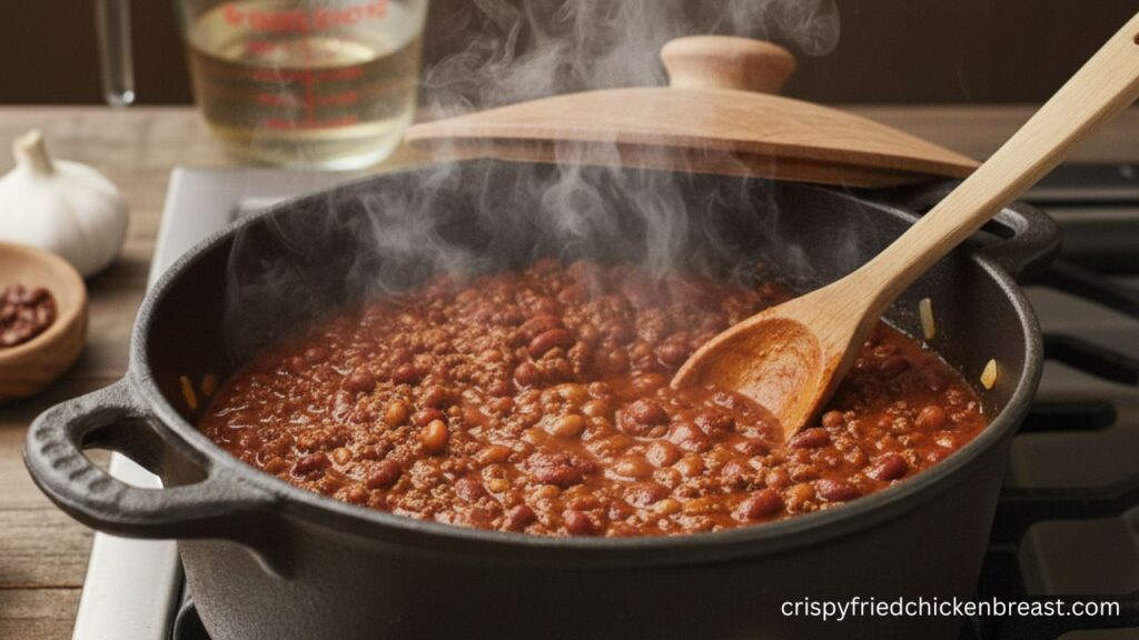 Customize to make Classic Beef Chili with with beans and spices