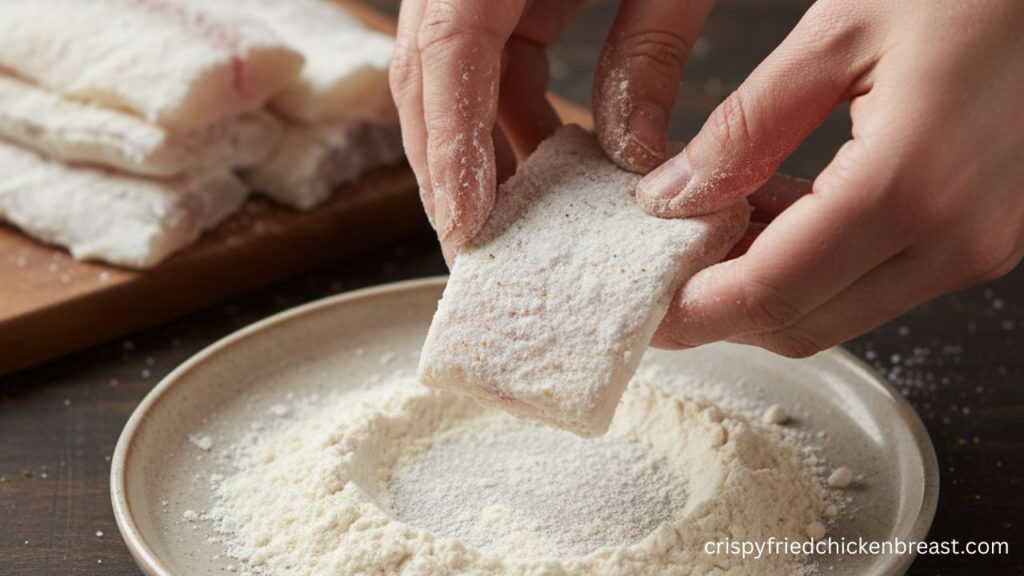 2nd step for making The Most Crunchiest Beer Battered Fish